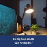 De digitale assets van het bedrijf